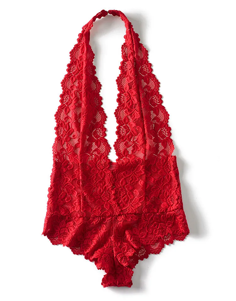 Kaye Dark Red lingerie bundle Still 3