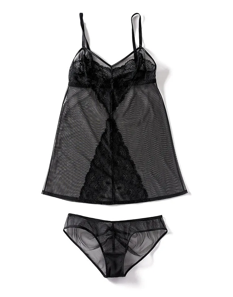 Jori Black Plus lingerie bundle Model 5