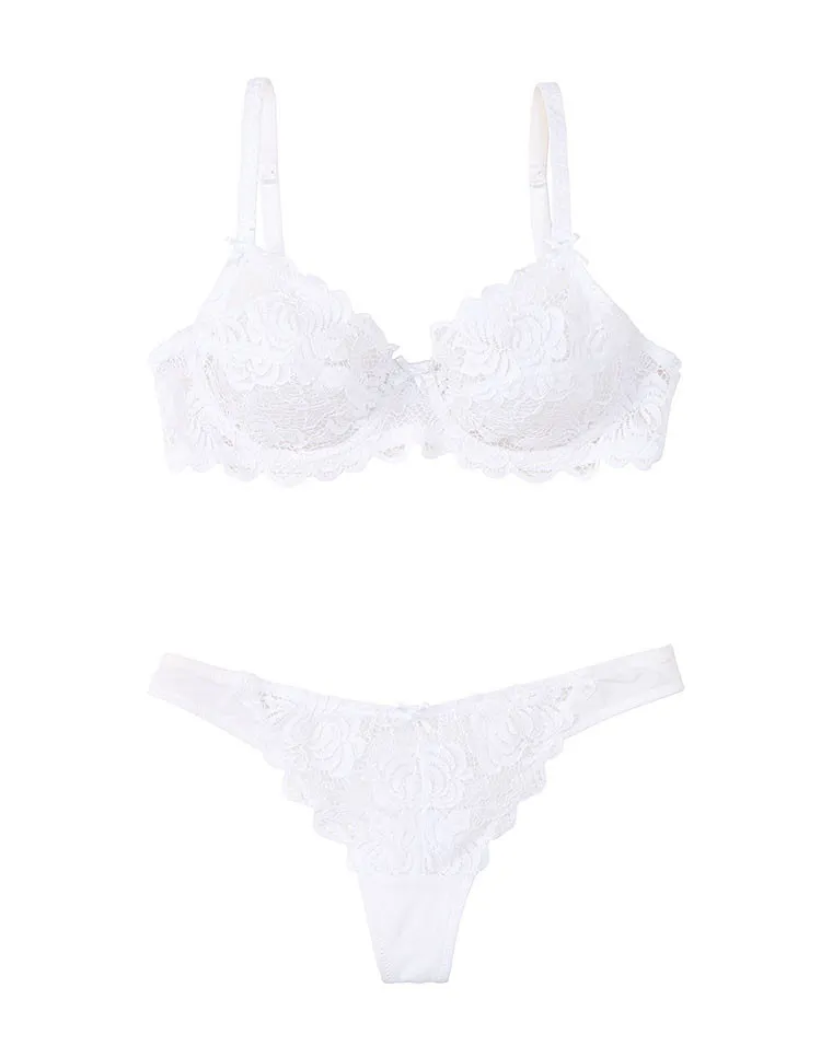 Paris White 2 Unlined bra bundle Still 1