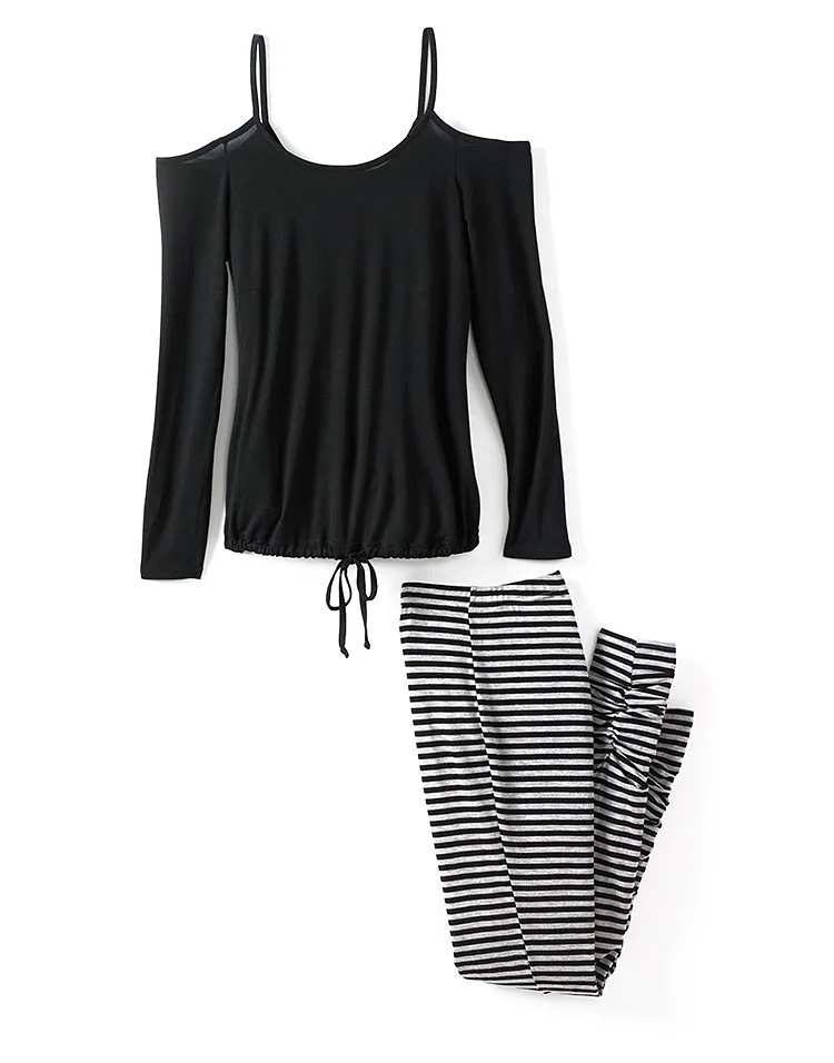 Margaery Black Plus sleepwear bundle Model 2