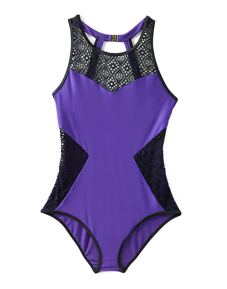 Mahina Dark Purple Unlined swimwear bundle Still 2