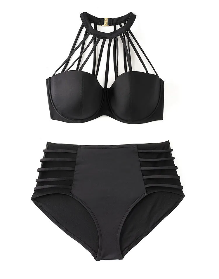Waiola Black 2 Contour swimwear bundle Still 1