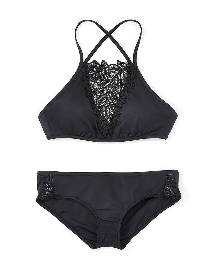 Okiki Black 2 Lightly Lined swimwear bundle Still 1