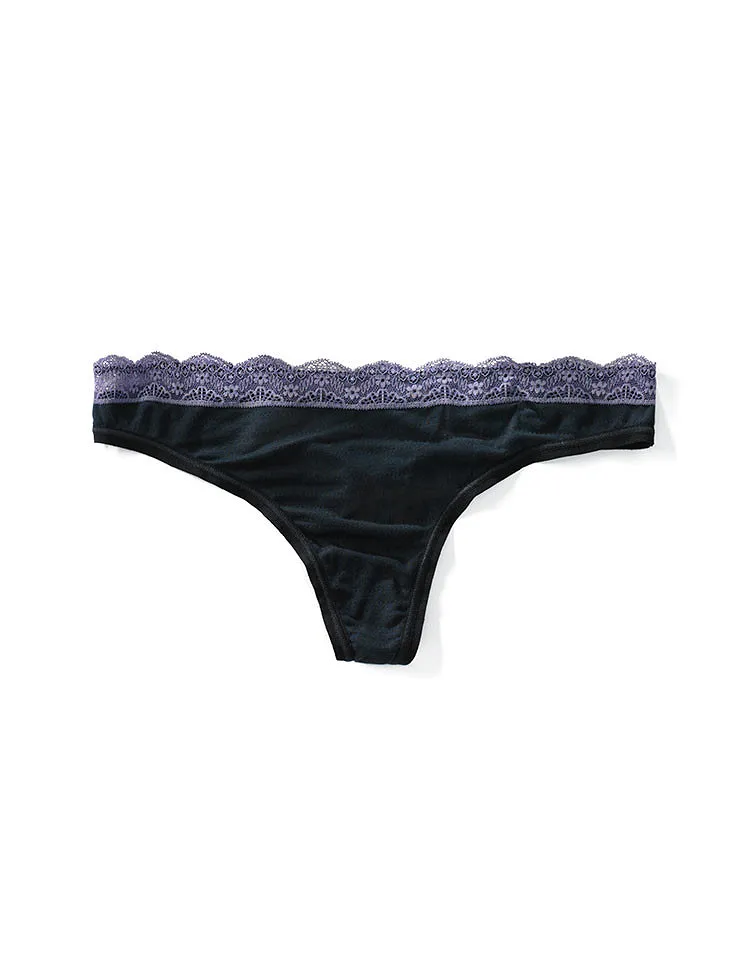 Lorena Thong Black panty bundle Model 1