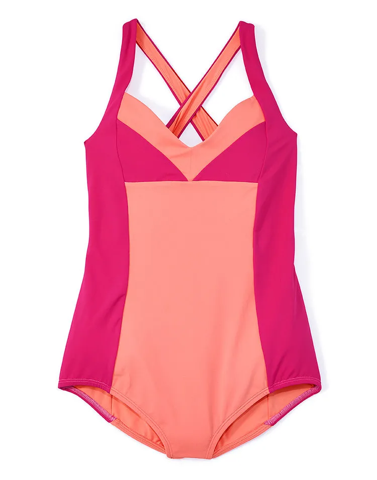 Senecca Dark Pink Unlined swimwear bundle Still 1