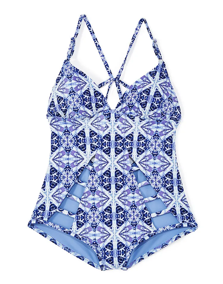 Nalita Borderline Batik C1 Lightly Lined swimwear bundle Still 3
