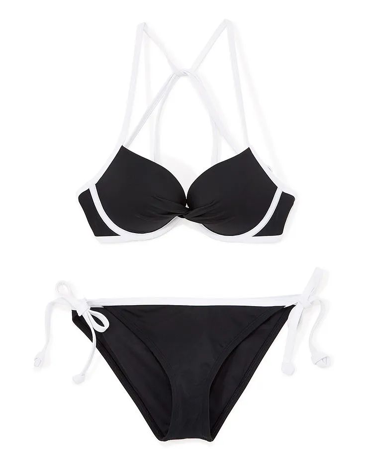 Hania Black 2 Push Up swimwear bundle Still 1