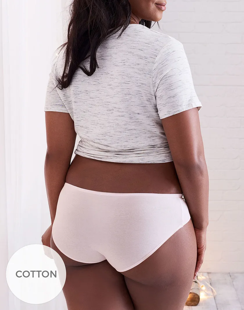 Zaina Hipster Light Purple Plus panty bundle Model 1