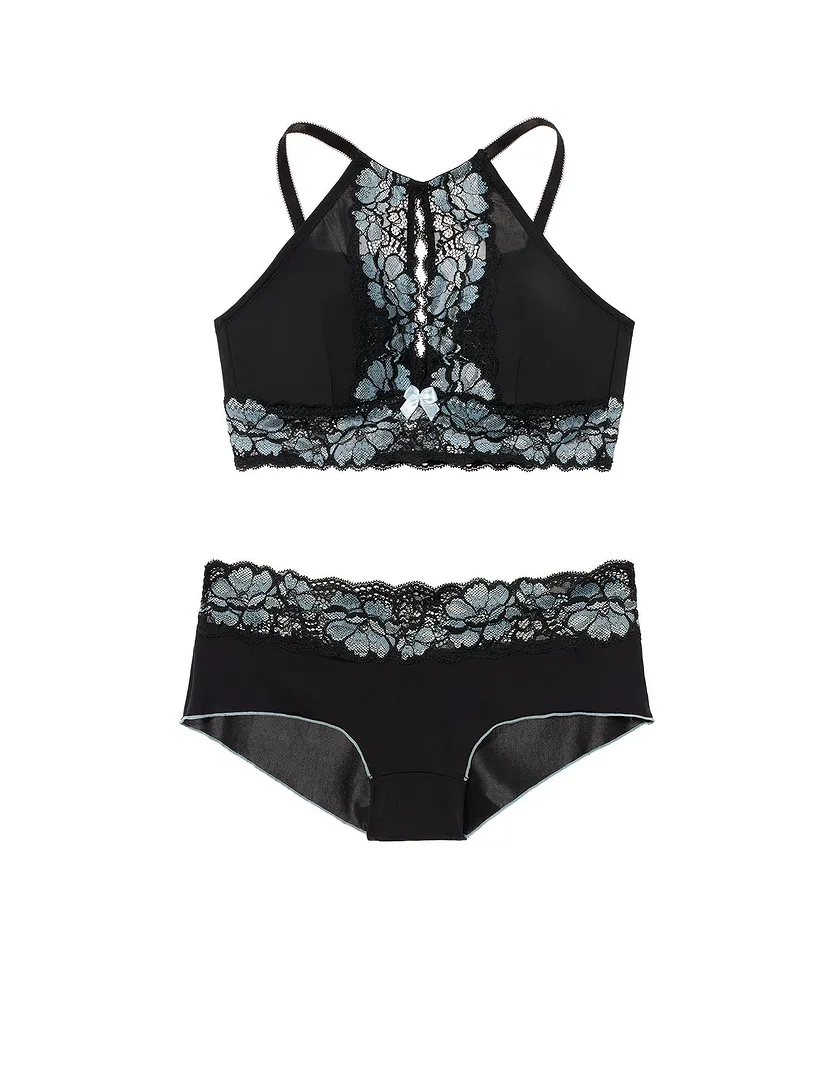 Cashmina Black 2 Lightly Lined bra bundle Still 1