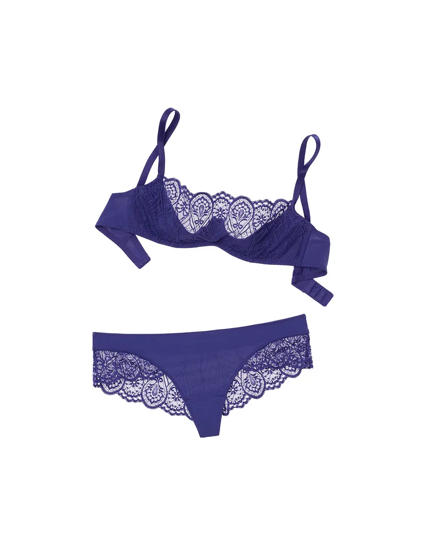 Rire Dark Blue 2 Lightly Lined bra bundle Still 1