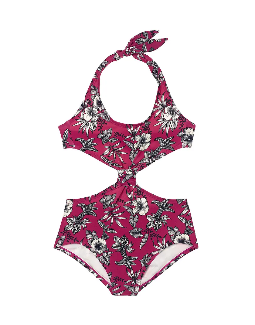 Mauti Hibiscus in Bloom C1 Unlined swimwear bundle Still 3