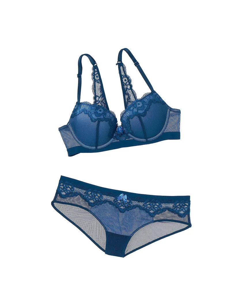 Ophira Dark Blue 2 Push Up bra bundle Still 1