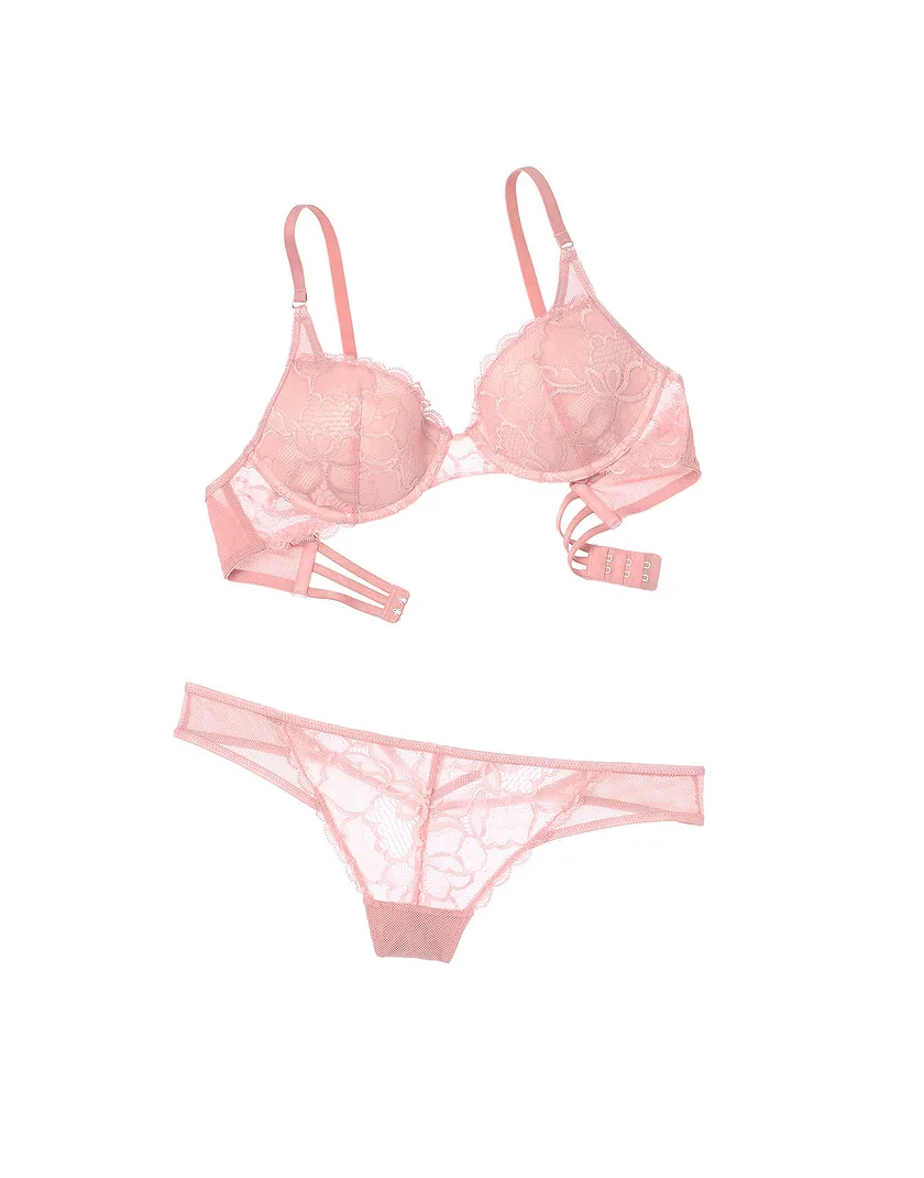 Qiara Medium Pink 2 Contour bra bundle Still 1