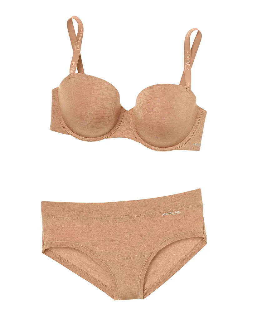 Odra Medium Beige 4 Lightly Lined bra bundle Still 1