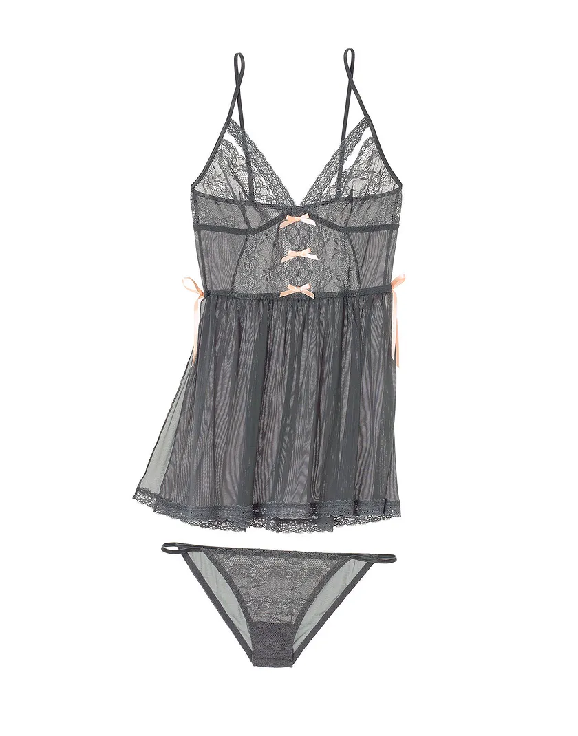 Monalisa Black Unlined lingerie bundle Still 3