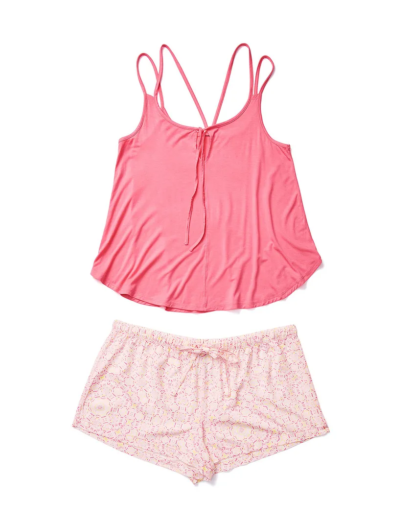 Clelia Geo Pink sleepwear bundle Still 4