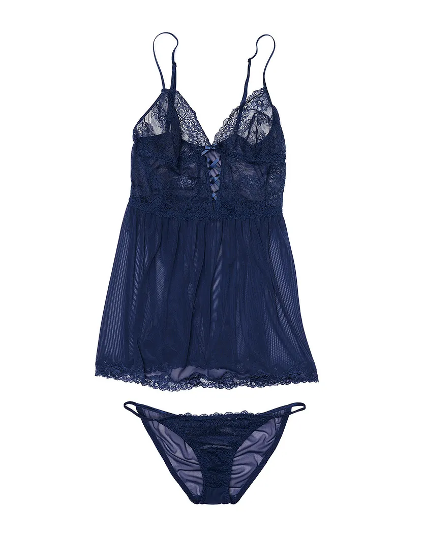 Yolandi Dark Blue Unlined lingerie bundle Still 4