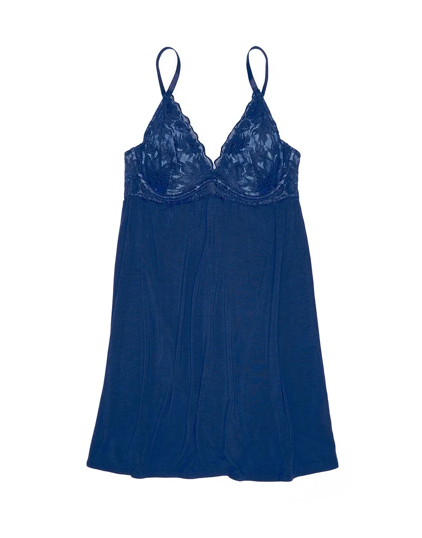 Esma Dark Blue Unlined sleepwear bundle Still 3