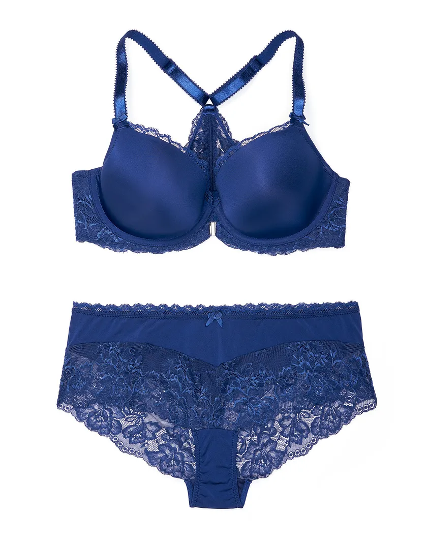 Leia Dark Blue 4 Contour bra bundle Still 1