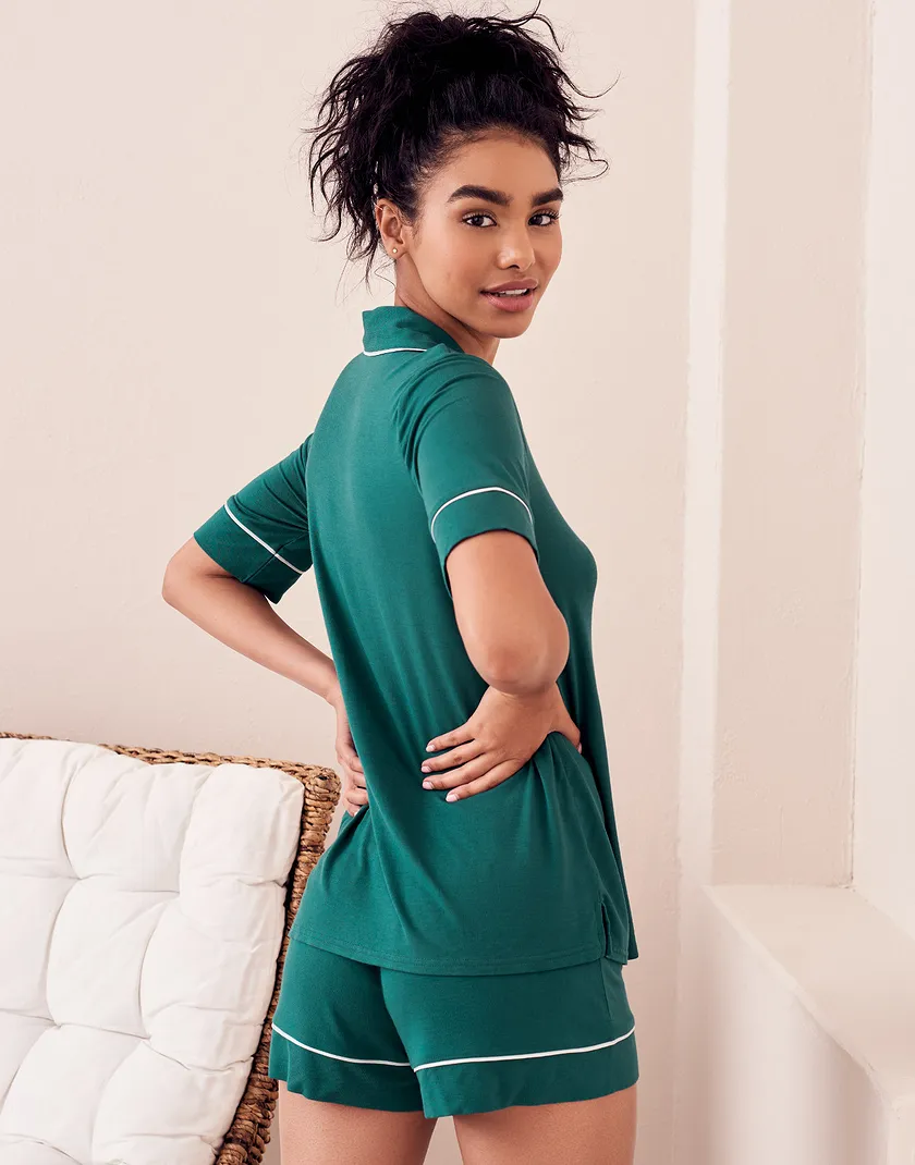 Jayney Dark Green sleepwear bundle Model 2