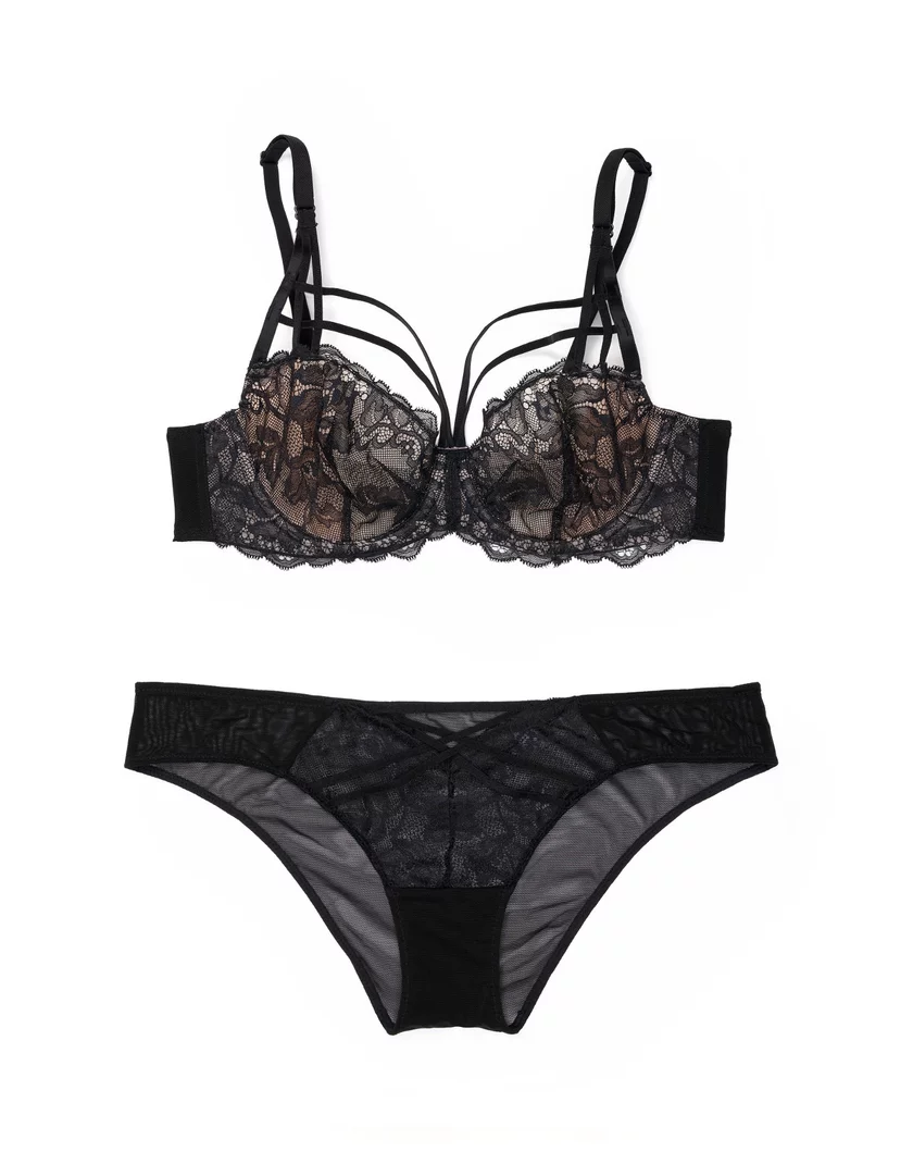Shirley Black 2 Unlined bra bundle Still 2