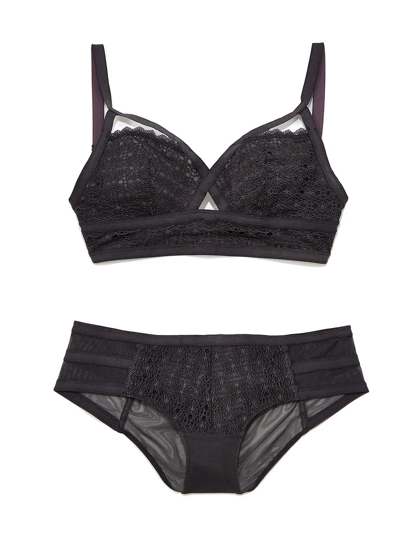 Mimi Dark Gray 2 Unlined bra bundle Still 1