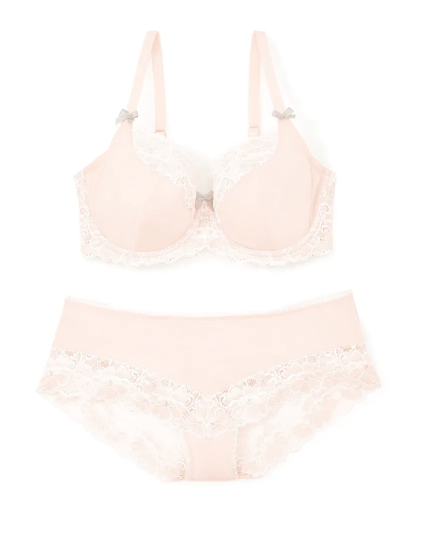 Dalis Light Beige 2 Unlined bra bundle Still 1