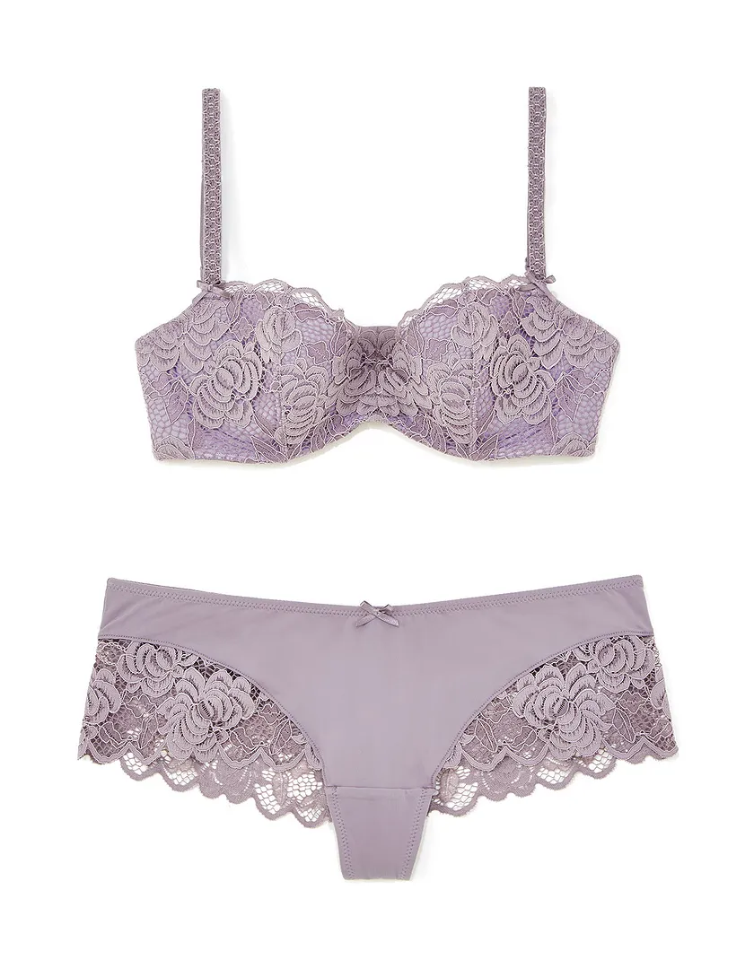 Delanie Dark Purple 2 Contour bra bundle Still 1