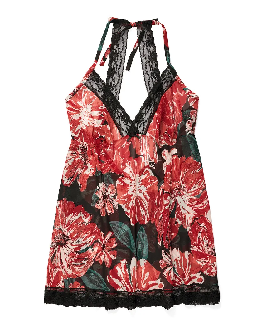 Alisya Watercolor Poppies C01 Plus lingerie bundle Still 3