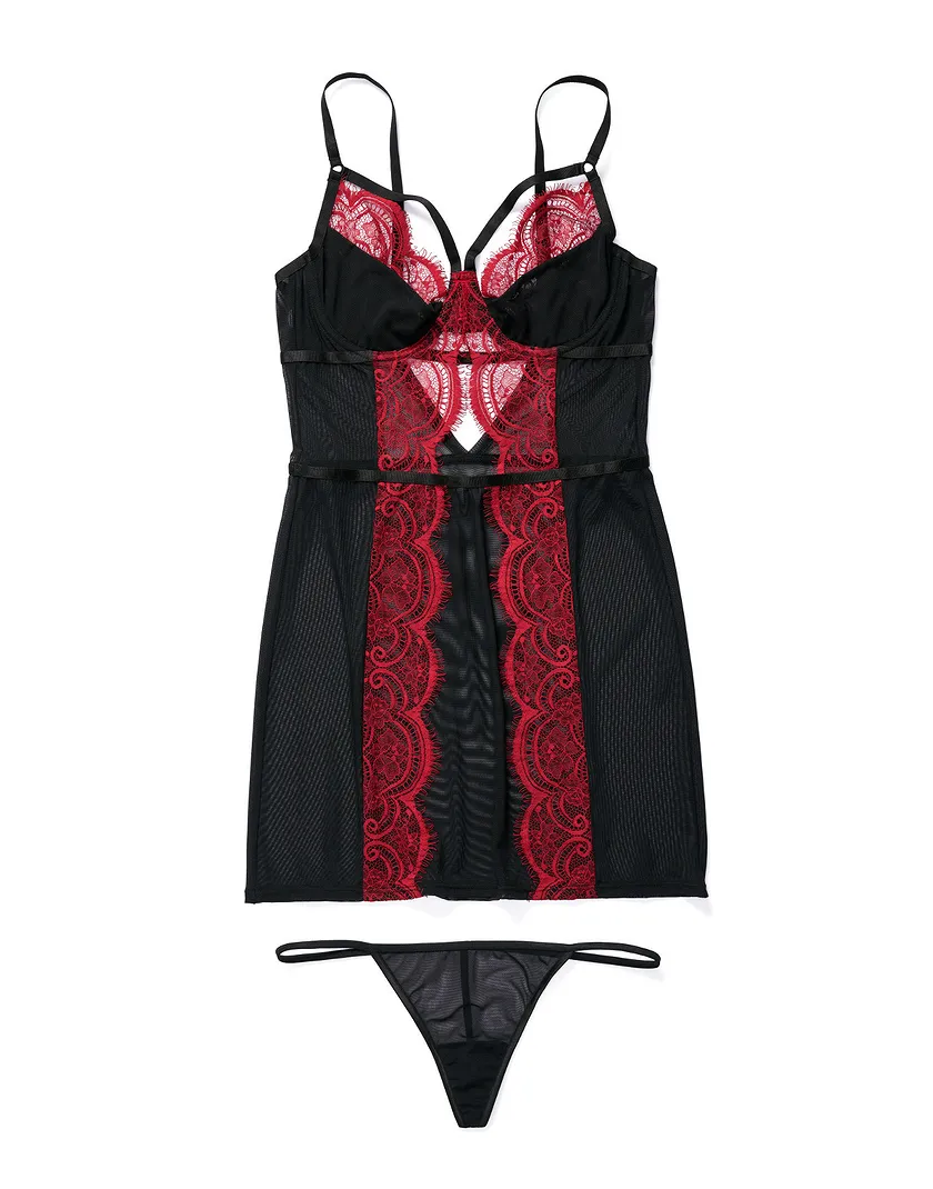 Enchanted Black 2 lingerie bundle Still 3