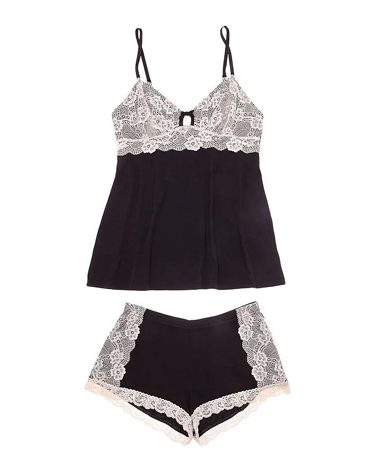 Serena Black Plus sleepwear bundle Model 2