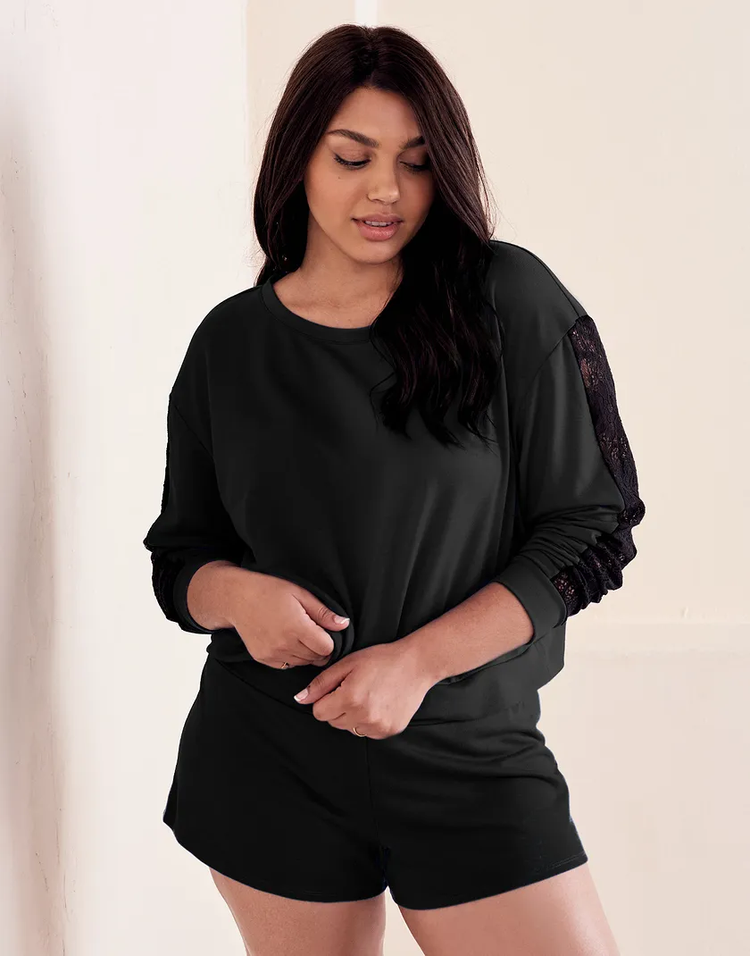 Ignacia Black Plus sleepwear bundle Model 5
