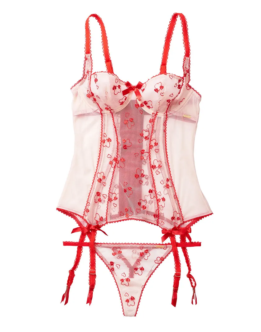 Tihana Light Pink 2 Unlined corset bundle Still 2