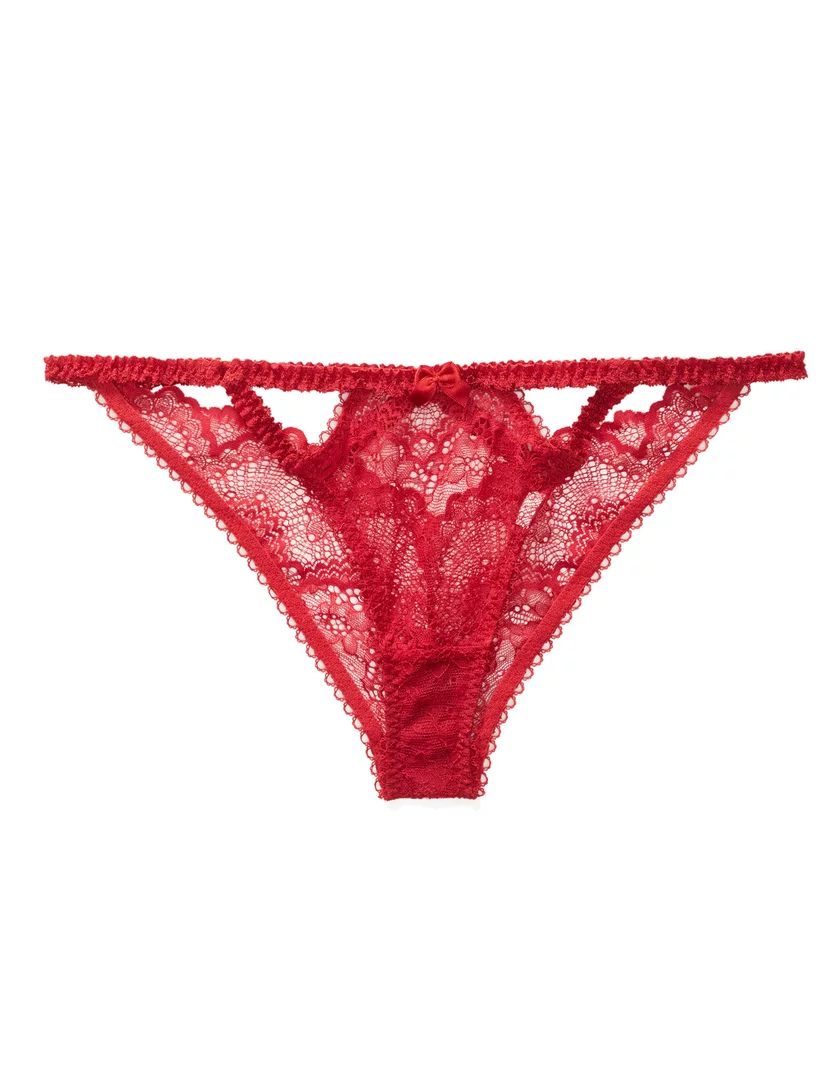 Kimmy Cheeky Dark Red panty bundle Still 3