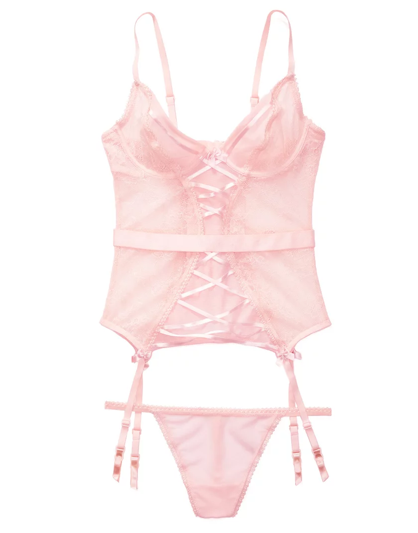 Andra Light Pink 2 Unlined corset bundle Still 1
