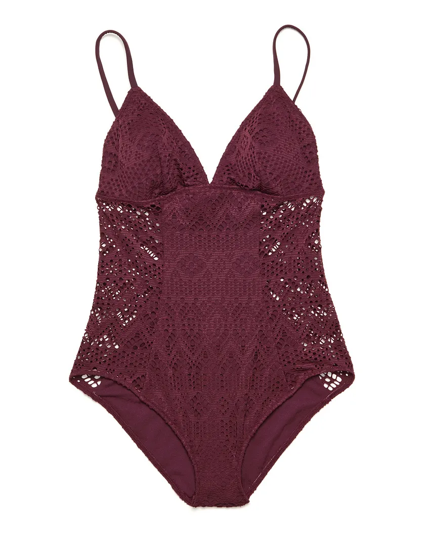 Healani Dark Brown Lightly Lined swimwear bundle Still 2