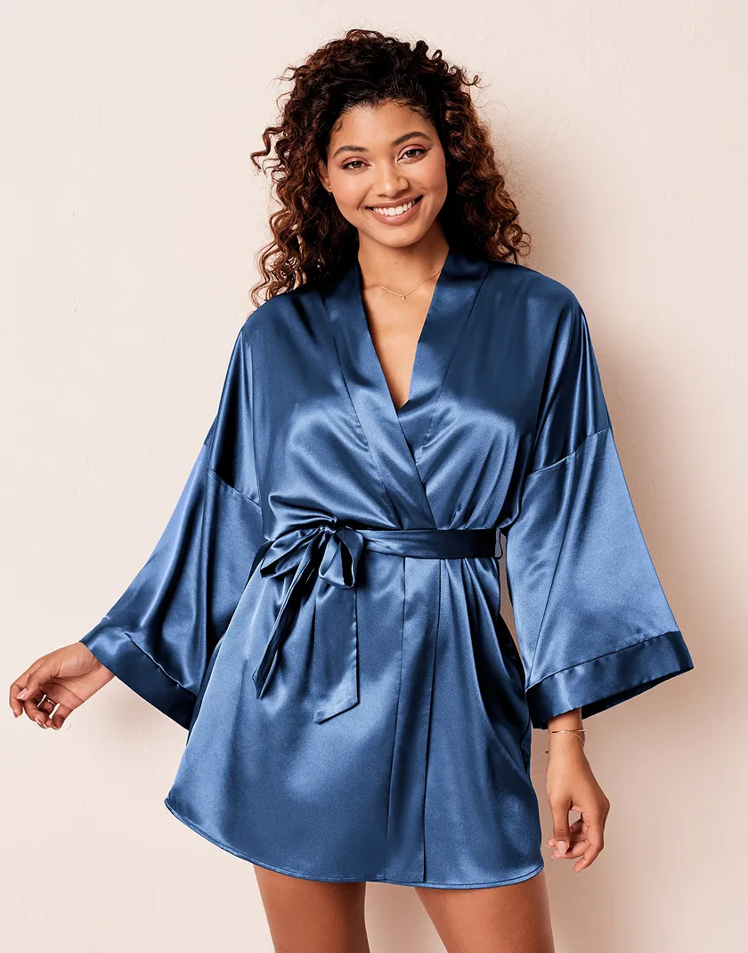 Romina Dark Blue sleepwear bundle Model 2