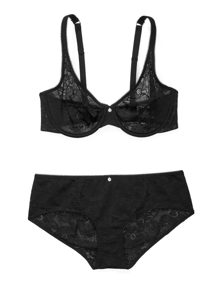 Celestine Black 2 Unlined bra bundle Still 2