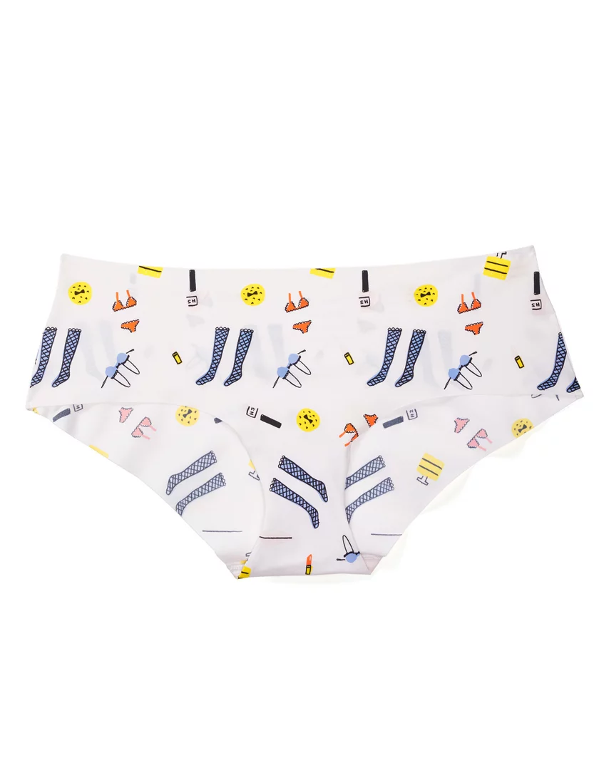 Shadow Hipster Convo White panty bundle Still 3