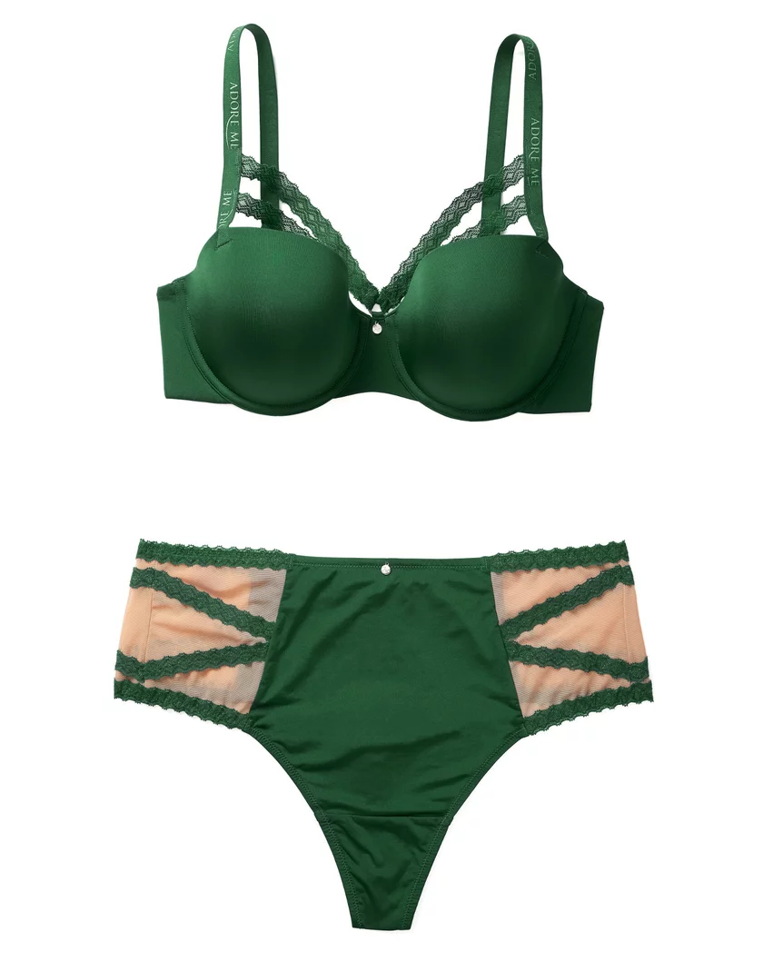 Mariora Dark Green 2 Contour bra bundle Still 1