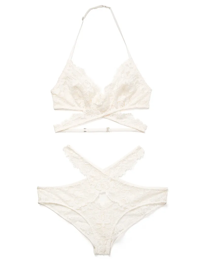 Brenna White 2 Unlined bra bundle Still 1