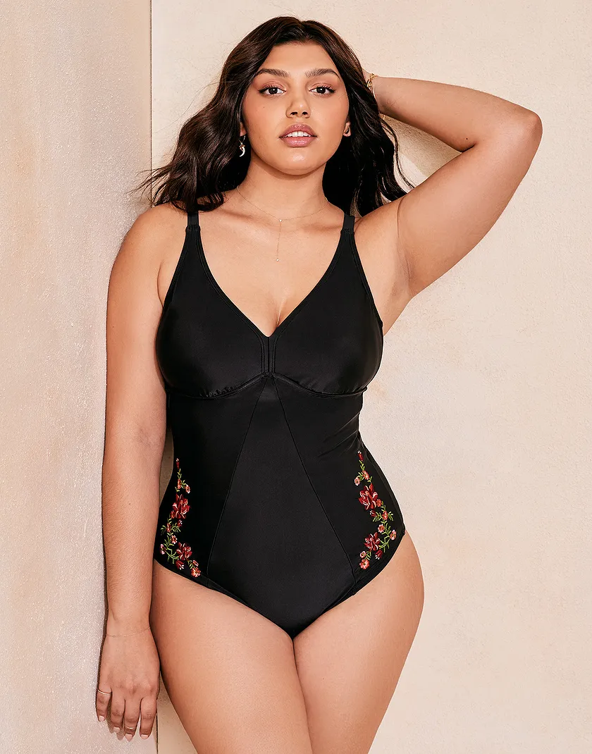 Talence Black Plus Lightly Lined swimwear bundle Model 2
