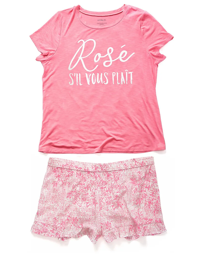 Zoey Medium Pink Plus sleepwear bundle Still 3