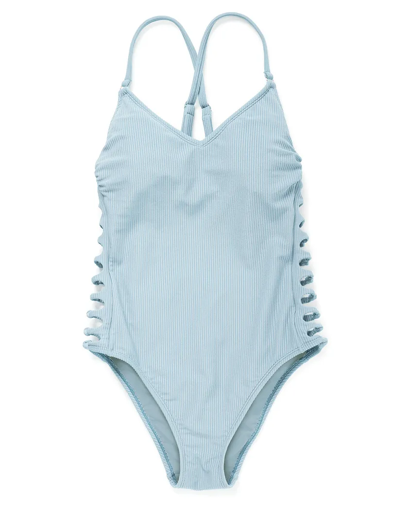 Louri Medium Blue Contour swimwear bundle Still 2