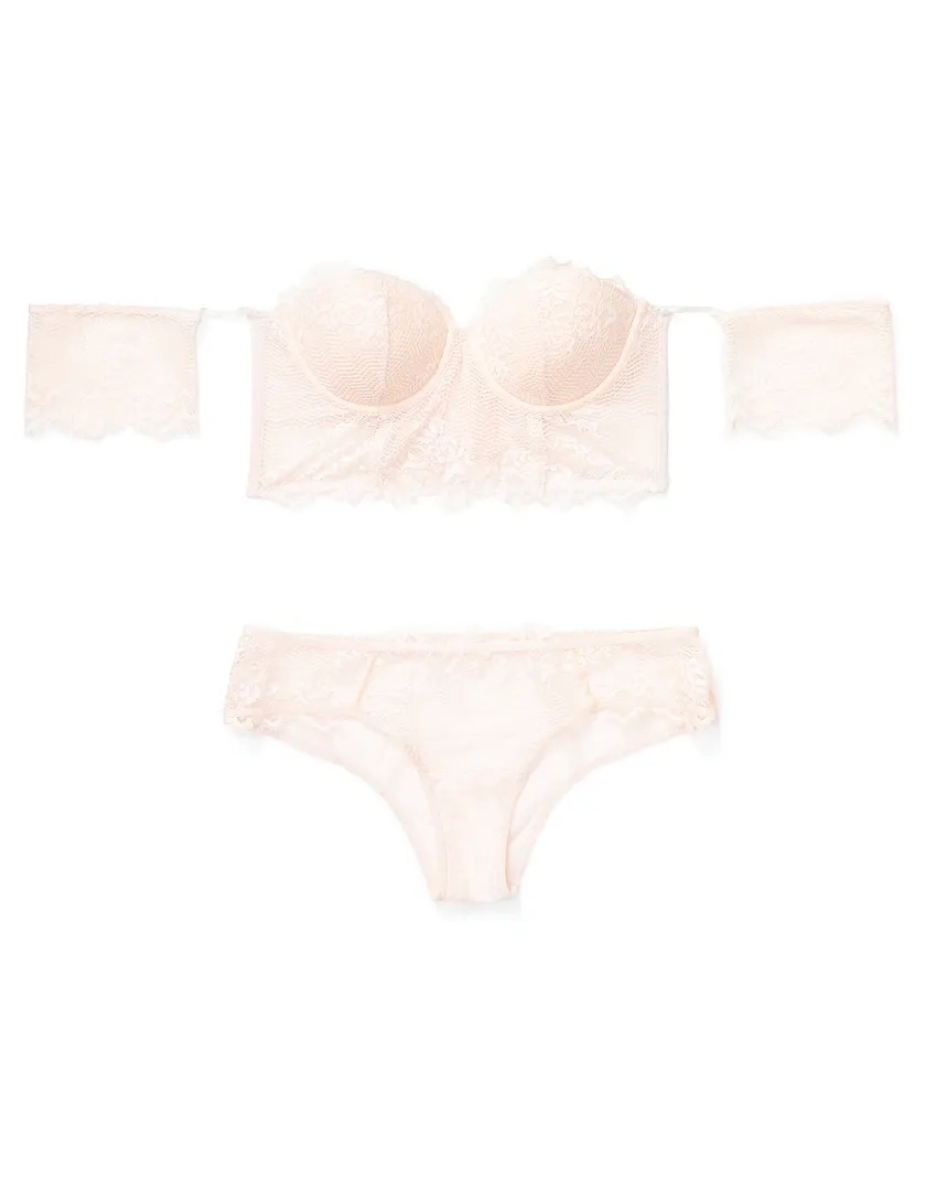 Anci Light Pink 2 Lightly Lined bra bundle Still 1