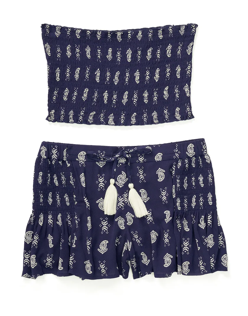 Hadlea Paisley Blue sleepwear bundle Still 1