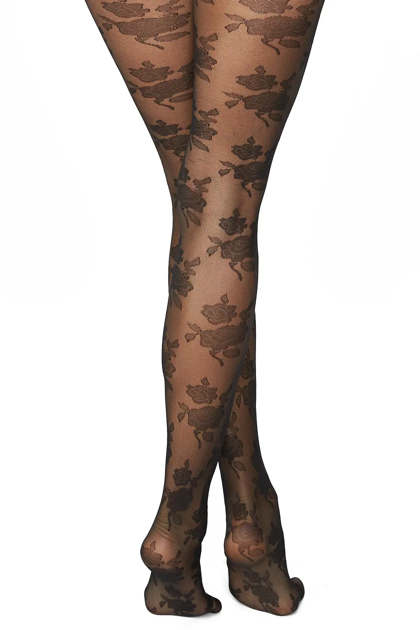 Rosette Black legwear bundle Model 5