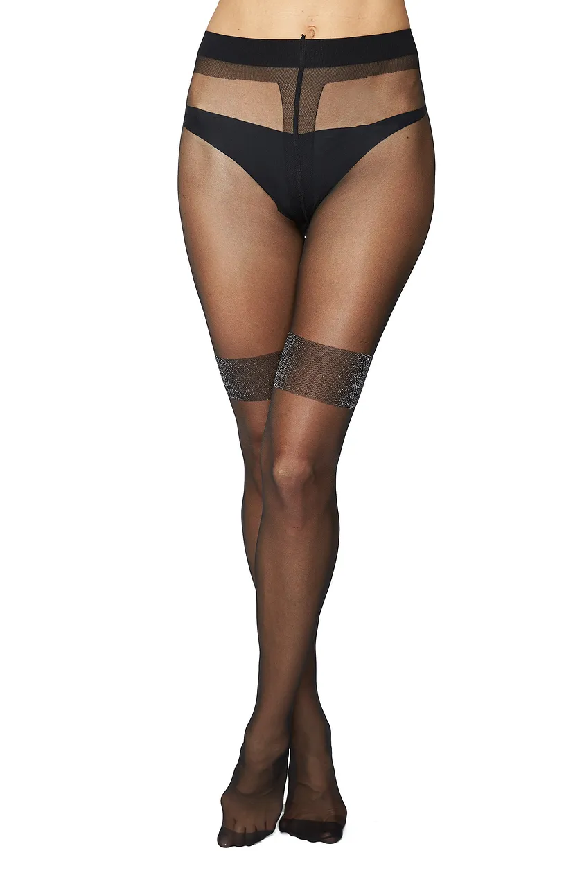 Moonlight Black legwear bundle Model 3