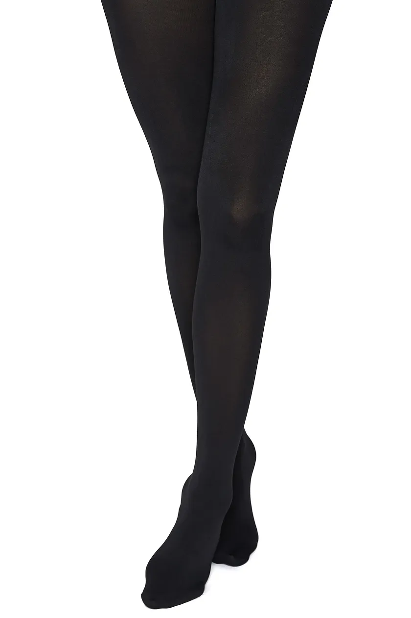 Silky Black legwear bundle Model 3