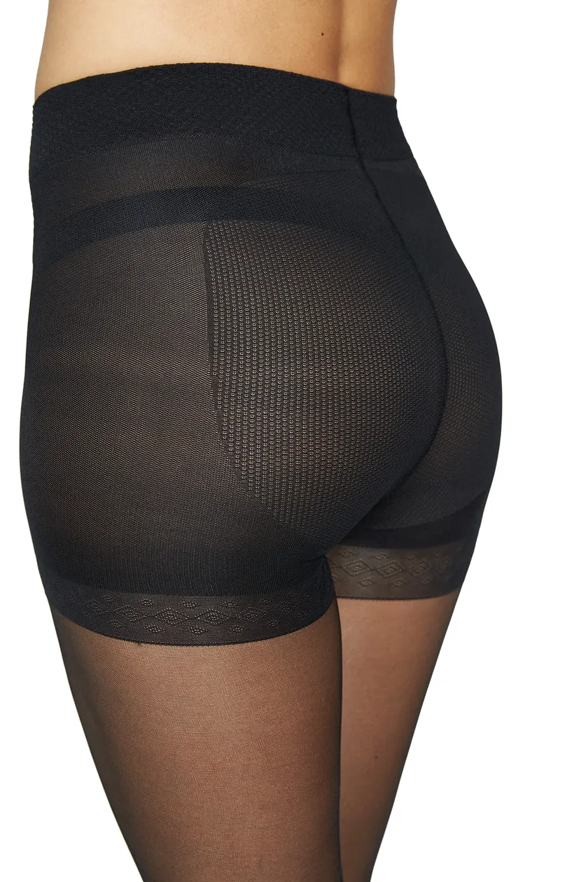 Shaping 20Den Black legwear bundle Model 2